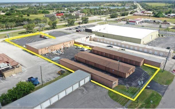 30 Storage Units + 4,650 sq ft of retail Space For Sale in Lake Placid, FL $849,900