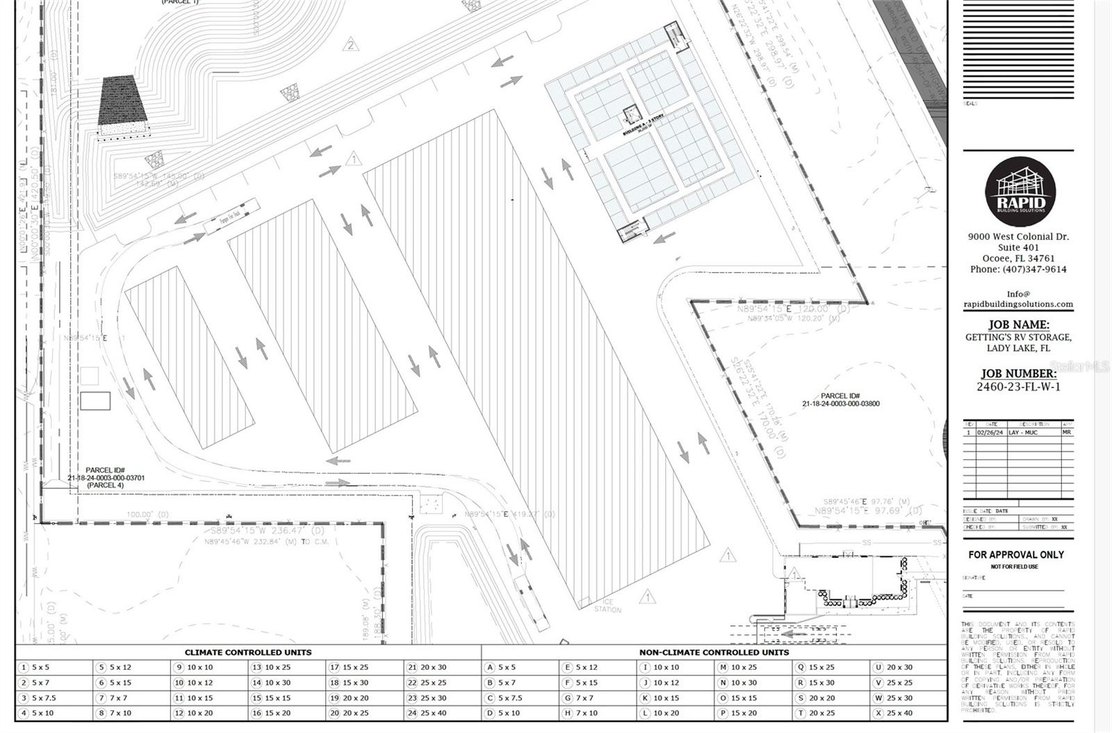 Pre-Construction - RV & Boat Storage Facility For Sale in Lake County, FL $2,200,000 Pre-Construction - RV & Boat Storage Facility For Sale in Lake County, FL $2,200,000