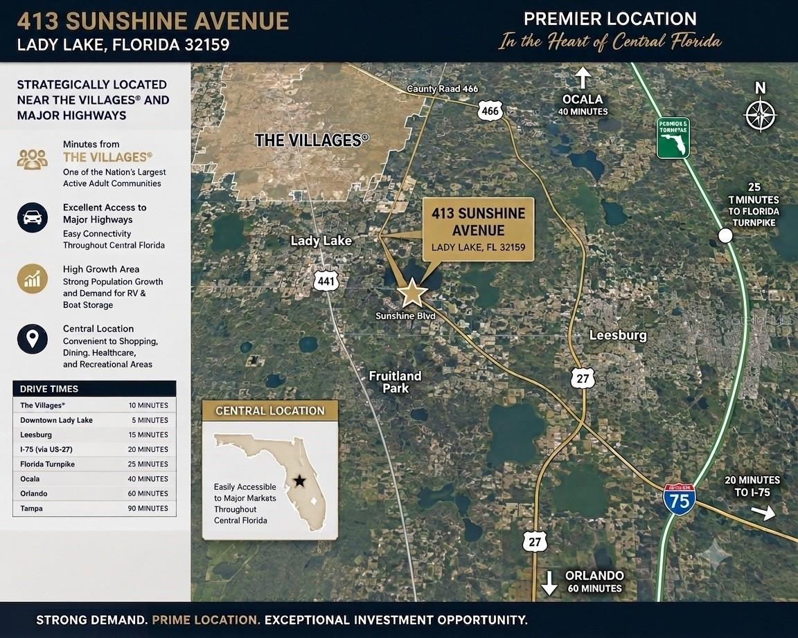 Pre-Construction - RV & Boat Storage Facility For Sale in Lake County, FL $2,200,000 Pre-Construction - RV & Boat Storage Facility For Sale in Lake County, FL $2,200,000
